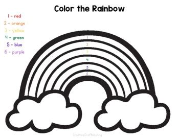 Rainbows Preschool Freebie Teaching Resources Tpt
