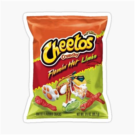 Hot Cheetos Stickers Redbubble