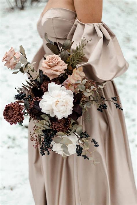 20 Gorgeous Dark Moody Bouquets We Re Loving One Fab Day Winter