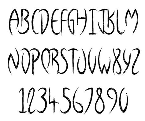 Inspiratie Fonts Ontdekken Lettertype Alfabet Lettertypen Alfabet