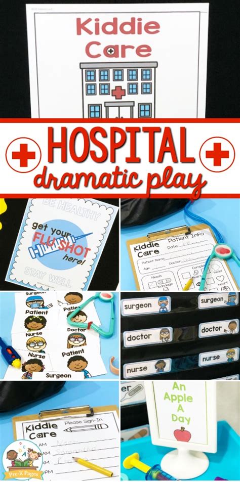 Hospital Dramatic Play Printables Free Printable Templates