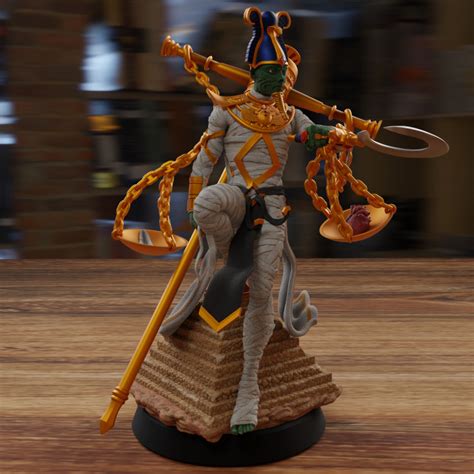 3d Printable Osiris God Of The Dead By Castro3d