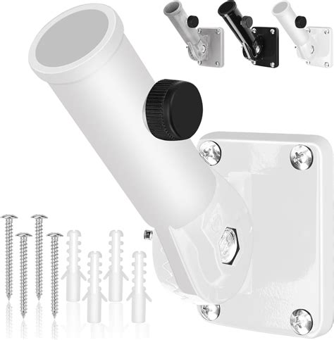 Anley Multi-Position Flag Pole Mounting Bracket With Hardware at