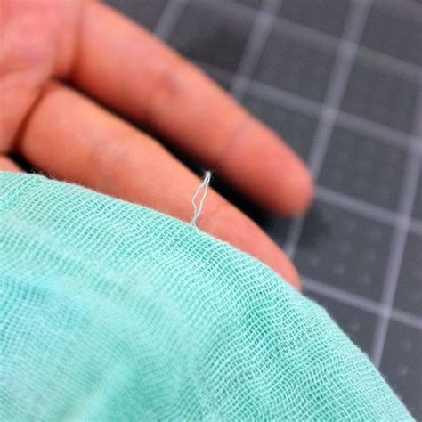 Dont Panic Heres How To Fix A Snagged Thread Sewing Basics Fabric