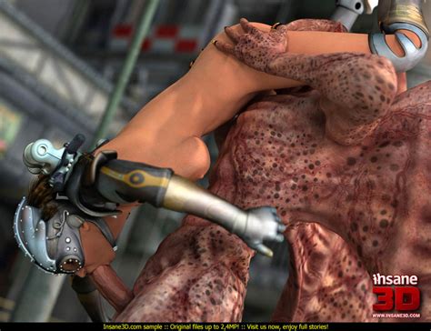 Scaly Demon Fucks A Hot Horny Steampunk Silver Cartoon Picture