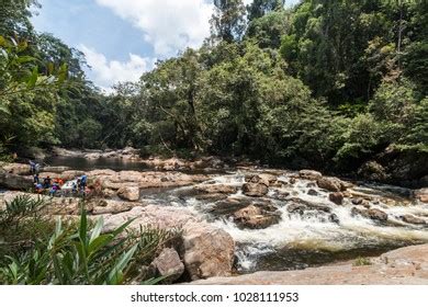 Lata Berkoh Berkoh Waterfall Kuala Tahan Stock Photo 1028111953 ...