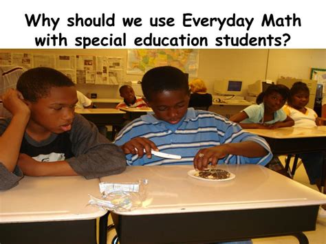 everyday math  special education students gloria brown sara