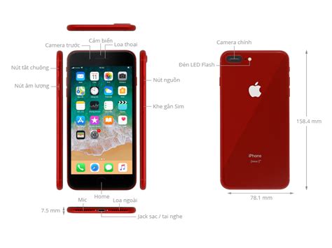 iPhone 8 Plus 256GB - Chính hãng, giá bán | Thegioididong.com