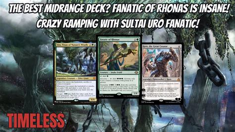 Fanatic Of Rhonas Is Cracked Sultai Uro Midrange Timeless