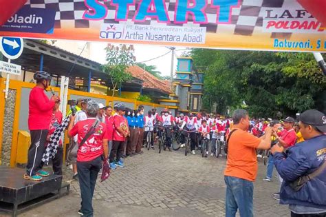 Gowes Jajah Desa Milang Kori Sambut Hari Jadi Ke 520 Kabupaten Demak