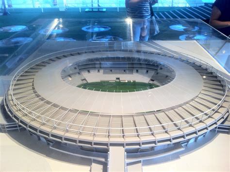 Maqueta del Maracaná | Maquetas escolares, Maquetas, Estadio de futbol