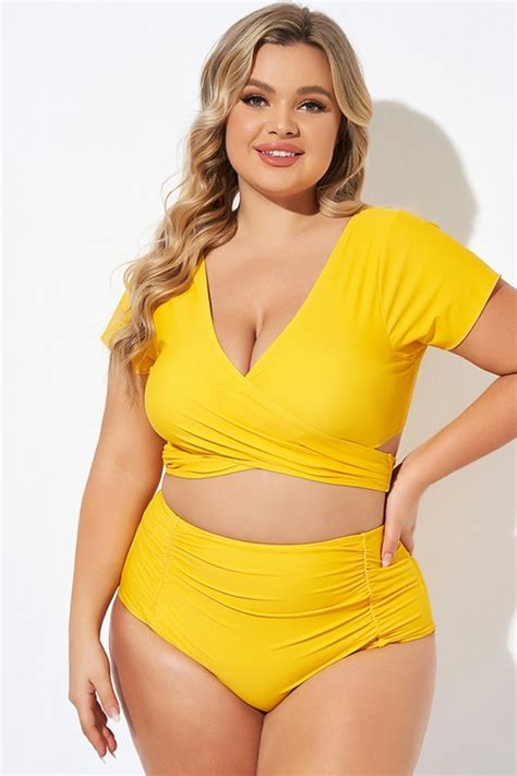 Sleeves Bikini Meet Curve