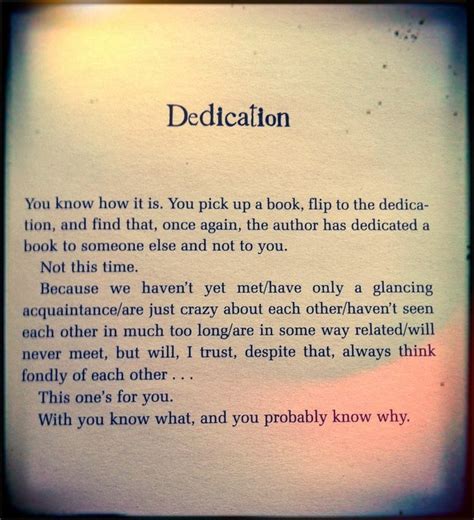 26 Brilliant Book Dedications
