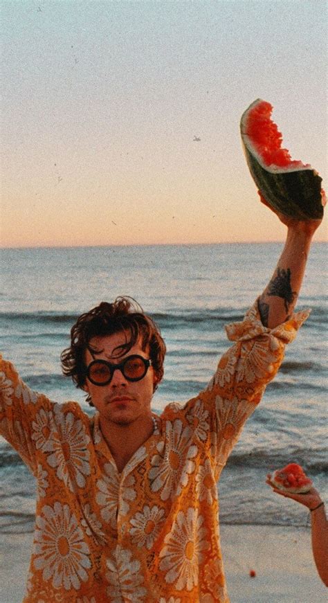 Wallpaper Watermelon Sugar 🍉 Harry Styles Vintage One Direction и