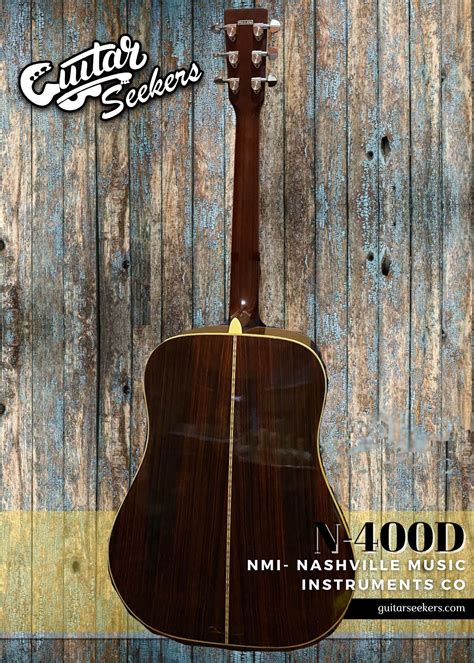 70s Nashville Musical Instrument Co (NMI) – N400D – Vintage Acoustic