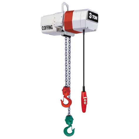 Coffing Ec Turnover Electric Chain Hoist Ton Lift Stroke Fpm