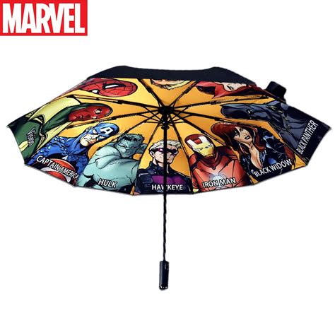 Paraguas de lluvia totalmente automático de los vengadores de Marvel