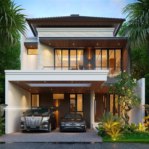 Mr Tny 1572 Modern House 2 Floors Design Bekasi 31979 Home