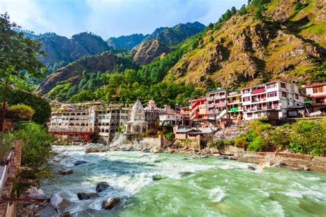 Gurudwara Shri Manikaran Sahib, India Stock Image - Image of shimla ...