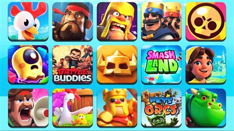 Voc Conhece Todos Jogos Da Supercell Youtube