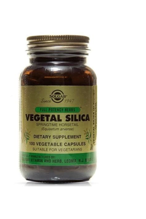 Solgar Vegetal Silica 520mg 100 Kapsül Fiyatı, Yorumları - Trendyol
