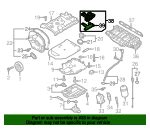 2012-2018 Audi Engine Crankcase Vent Valve 06H-103-495-AK | OEM Parts ...
