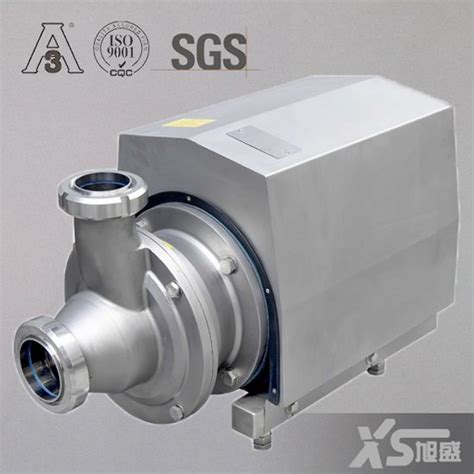 Stainless Steel Ss L Hygienic Self Sucking Pump