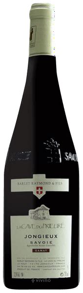 La Cave Du Prieure Raymond Barlet Fils Jongieux Gamay Vivino US