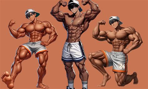 Draw Bara Yaoi Gay Oc Fanarts Fan Art Men Sfw Nsfw Dakimakura Himbos By Darius S6980 Fiverr