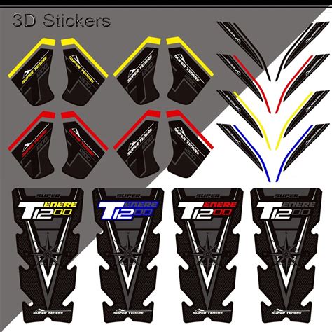 Calcomanías 3D para Yamaha Super Tenere XT1200X XT1200ZE XT 1200 Z ZE