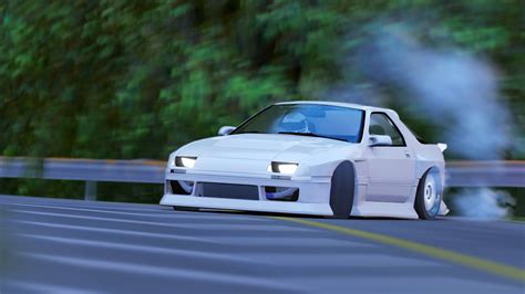 Mazda Rx7 Fc Clean Drifting Haku Touge Assetto Corsa Youtube