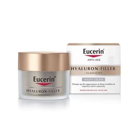 Jual Eucerin Hyaluron Filler Elasticity Night Cream 50ml Shopee