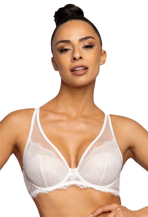 Biustonosz push up mleko beż Liza M 3735 11 1 70F MAT Lingerie Moda