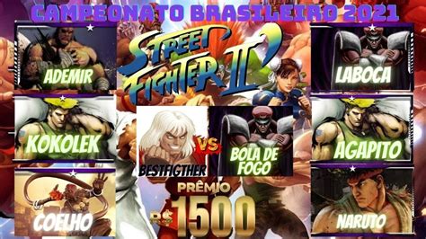 Campeonato Brasileiro Street Fighters Ii Premia O R