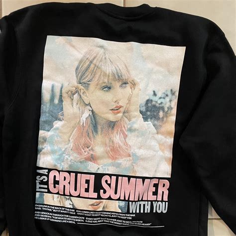 Official Taylor Swift Cruel Summer sweatshirt!!... - Depop