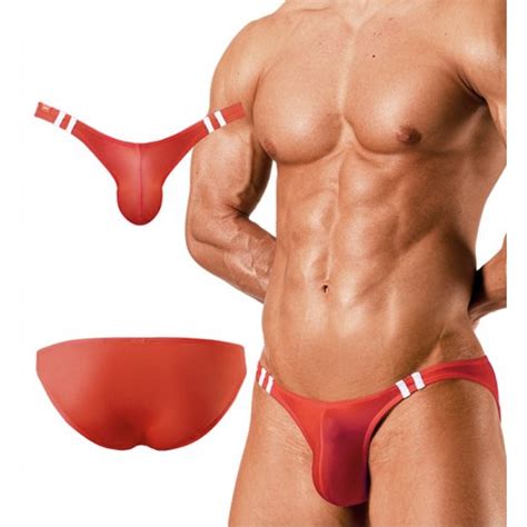 GX Sheer Ultra V Bikini Red L Size Men S Fashion Bottoms New Underwear On Carousell