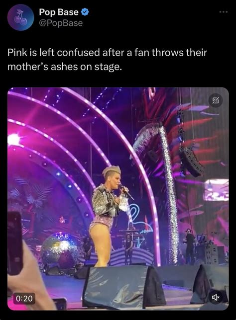 Zo Rose Bryant On Twitter What The Hell Is Happening At Pink Concerts