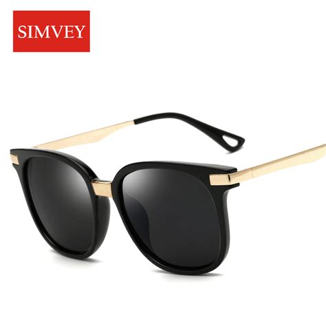 Simvey 2017 New Fashion Brand Designer Sunglasses Square For Women