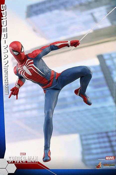 Homem Aranha Traje Avan Ado Marvel Comics Video Game Masterpiece Hot Toys Original Prime