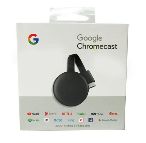Google Chromecast 3 (Third Generation) - HD Streaming – SIMCard.SG