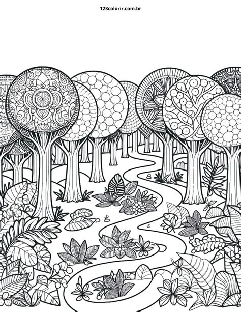 Paisagens Para Colorir Pdf - 79 Paisagens para colorir – 123 Colorir