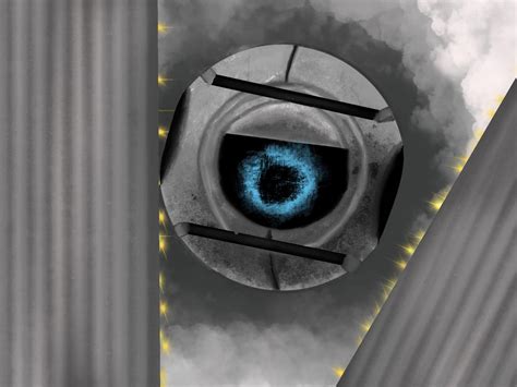 Wheatley Fan Art I Made On A 3 Hour Flight To Florida Rportal