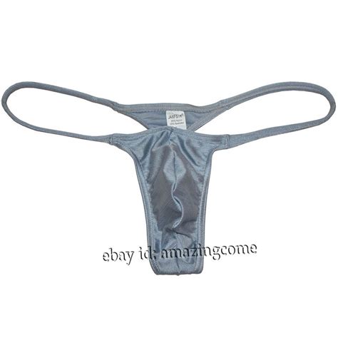Men Enhance Pouch Thong Bikini G String Minikini Tangas Posing Underwear T Back Ebay