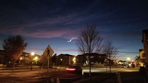 Mysterious light in sky has people wondering what is going on