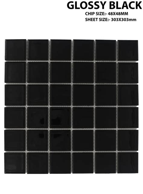 glossy black tile  rs sq ft glossy tiles  sas nagar id
