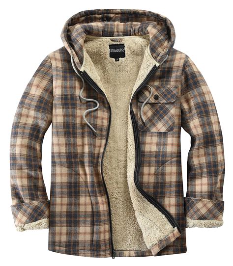 hooded flannel jacket men 5