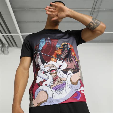 Puma X One Piece Aop Erkek Siyah T-Shirt | House of SuperStep