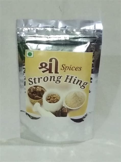 Shree Spices Strong Hing Powder Packaging Type Packet Packaging Size