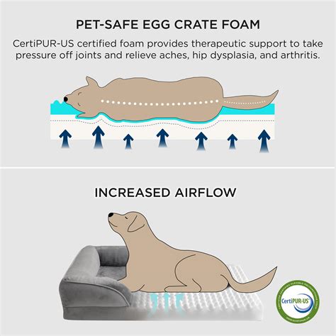 Snapklik.com : Bedsure XL Orthopedic Dog Bed For Extra Large Dogs