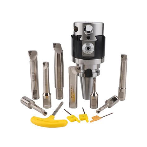 Micro Boring Bar Set Bt Universal Milling Machine Boring And Facing